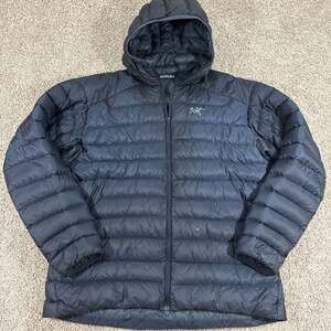 Arc’teryx Cerium LT Hoody Jacket Mens XXL Black Down Ultralight Hooded